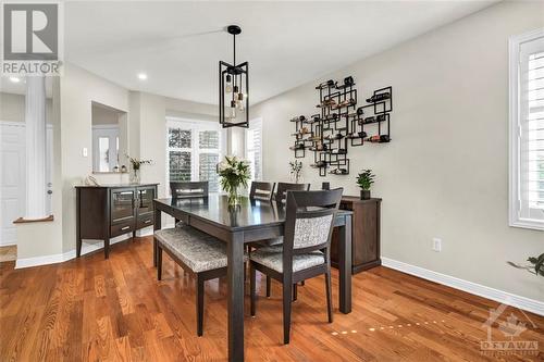 18 Sutcliffe Terrace, Ottawa, ON - Indoor Photo Showing Dining Room