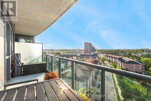 820 - 35 Brian Peck Crescent W, Toronto (Thorncliffe Park), ON - Outdoor With Balcony With View With Exterior