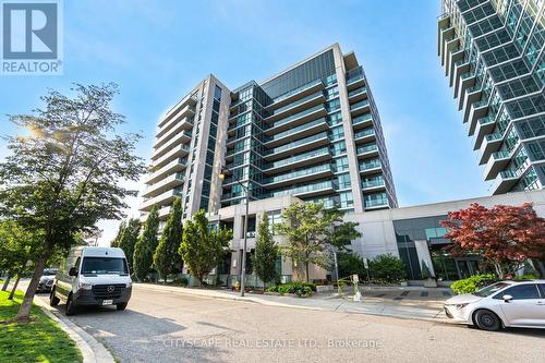 820 - 35 Brian Peck Crescent W, Toronto (Thorncliffe Park), ON - Outdoor With Balcony With Facade