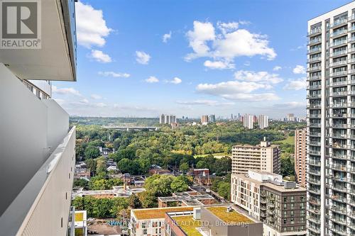 2307 - 20 Tubman Avenue, Toronto (Regent Park), ON - Outdoor With Balcony With View