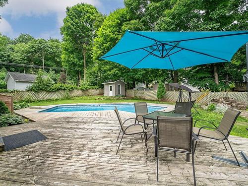 Cour - 915 Rue De Touraine, Saint-Jérôme, QC - Outdoor With In Ground Pool With Backyard