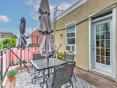 Balcony - 2592  - 2596 Av. Bourbonnière, Montréal (Mercier/Hochelaga-Maisonneuve), QC - Outdoor With Deck Patio Veranda