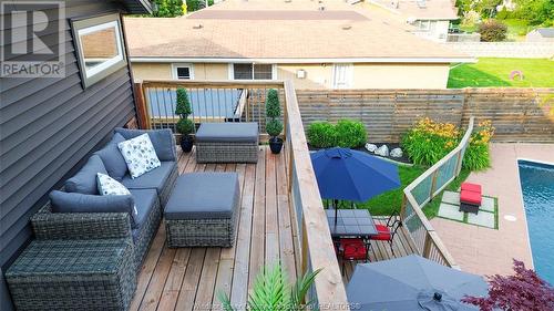 8235 Riverside Dr E, Windsor, ON - Outdoor With Deck Patio Veranda