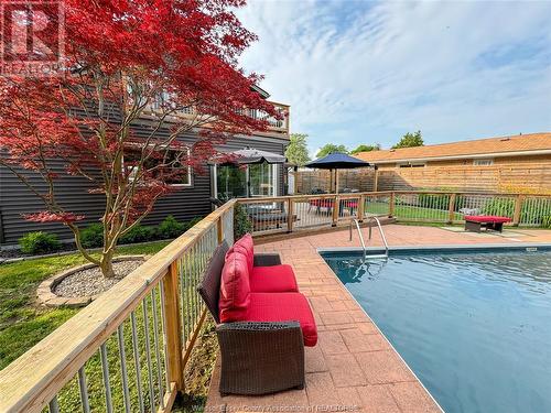 8235 Riverside Dr E, Windsor, ON - Outdoor With In Ground Pool