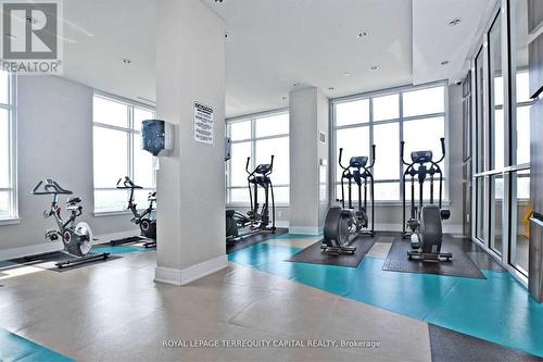 406 - 9199 Yonge Street, Richmond Hill (Langstaff), ON - Indoor Photo Showing Gym Room