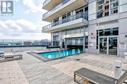 406 - 9199 Yonge Street, Richmond Hill (Langstaff), ON - Outdoor With In Ground Pool