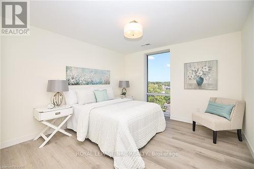 606 - 118 West Street, Port Colborne, ON - Indoor Photo Showing Bedroom