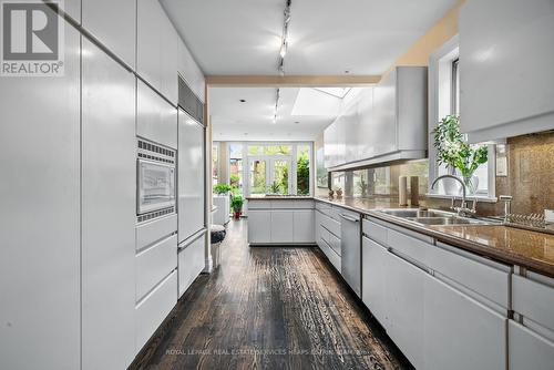 44 Glenrose Avenue, Toronto (Rosedale-Moore Park), ON - Indoor Photo Showing Kitchen With Double Sink