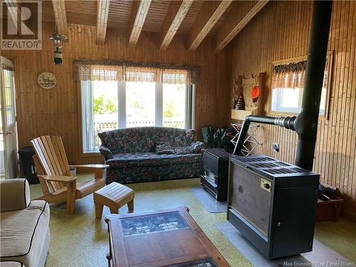 Camp Cain Point Road, Tabusintac, NB - Indoor Photo Showing Living Room