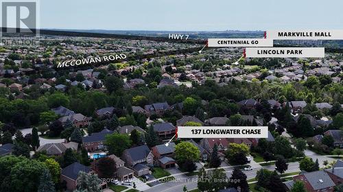 137 Longwater Chase, Markham, ON -  With View