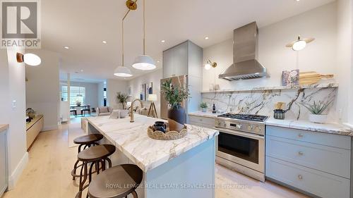 17 Indian Road Crescent, Toronto (High Park North), ON - Indoor Photo Showing Kitchen With Upgraded Kitchen