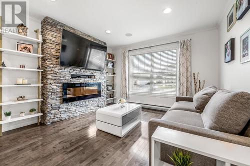 9 Glen Abbey Street, St. John'S, NL - Indoor Photo Showing Living Room With Fireplace