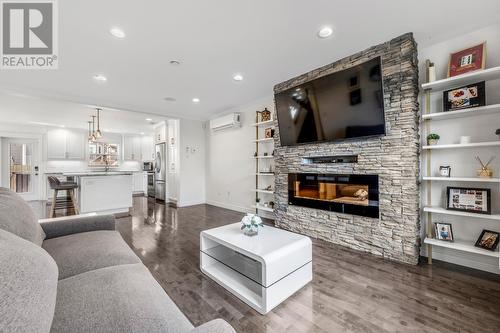 9 Glen Abbey Street, St. John'S, NL - Indoor Photo Showing Living Room With Fireplace