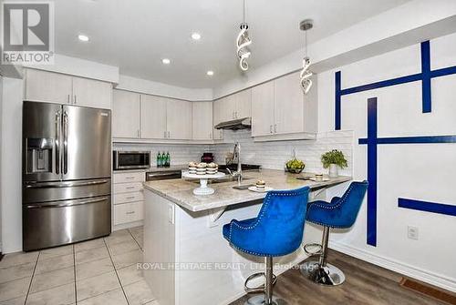 15 Goldeye Street, Whitby, ON - Indoor Photo Showing Kitchen With Stainless Steel Kitchen