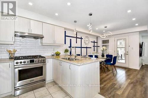 15 Goldeye Street, Whitby, ON - Indoor Photo Showing Kitchen With Double Sink With Upgraded Kitchen