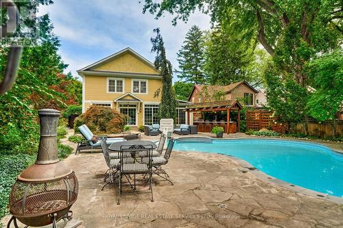 938 Meadow Wood Road, Mississauga, ON - Outdoor With In Ground Pool