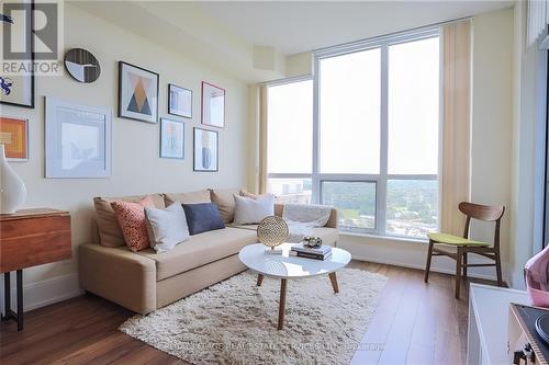 2305 - 15 Viking Lane, Toronto, ON - Indoor Photo Showing Living Room