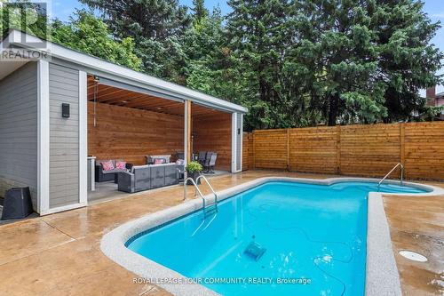 241 Shaughnessy Boulevard, Toronto, ON - Outdoor With In Ground Pool