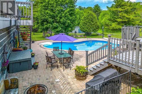 335 Murray Road, Penetanguishene, ON - Outdoor With In Ground Pool