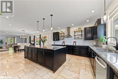 190 Lakeshore Road, Brighton, ON - Indoor Photo Showing Kitchen With Double Sink With Upgraded Kitchen