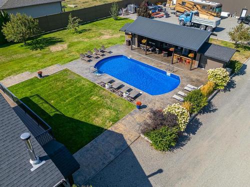 595 Durango Drive, Kamloops, BC - Outdoor With In Ground Pool