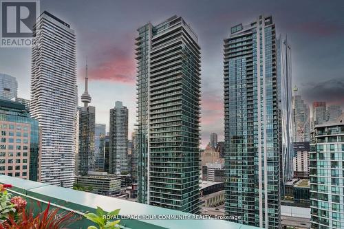 2402 - 10 Queens Quay W, Toronto (Waterfront Communities), ON - Outdoor With Facade