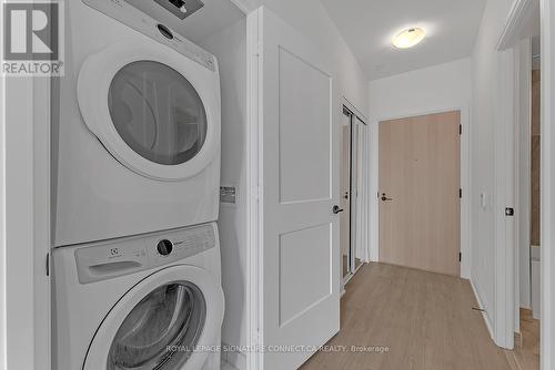 111 - 60 George Butchart Drive, Toronto (Downsview-Roding-Cfb), ON - Indoor Photo Showing Laundry Room