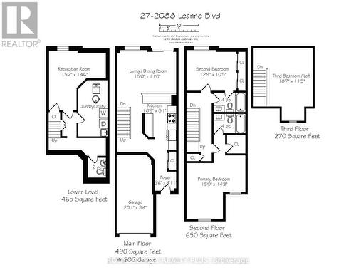 27 - 2088 Leanne Boulevard, Mississauga (Sheridan), ON - Other