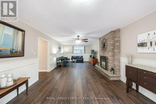 62 Hillside Drive, Brampton (Westgate), ON - Indoor Photo Showing Other Room With Fireplace