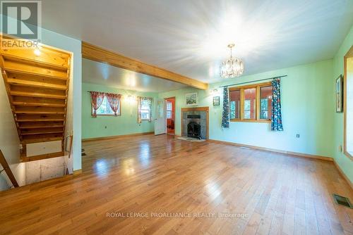 1141C Grindstone Lake Road, North Frontenac, ON - Indoor Photo Showing Other Room With Fireplace