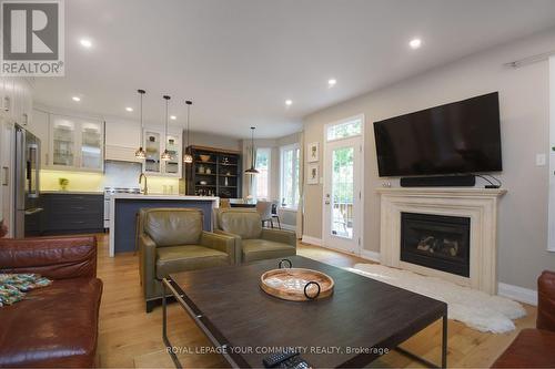 277 Creek Path Avenue, Oakville (Bronte West), ON - Indoor Photo Showing Living Room With Fireplace