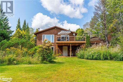 View from Backyard - 1117 Mistivale Road, Minden, ON - Outdoor With Deck Patio Veranda