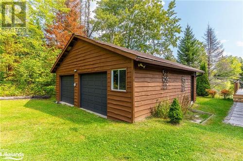 Double car garage - 1117 Mistivale Road, Minden, ON - Outdoor With Exterior