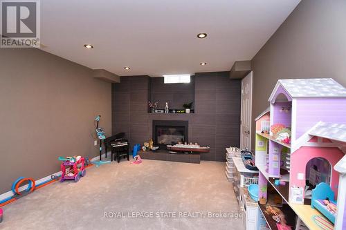 15 Clement Drive, Hamilton, ON - Indoor With Fireplace