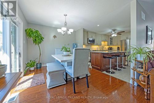 View from Living Room - 141 - 1500 Richmond Street, London, ON - Indoor Photo Showing Dining Room