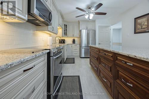 Well Designed \"Chefs Dream Kitchen\" - 141 - 1500 Richmond Street, London, ON - Indoor Photo Showing Kitchen With Stainless Steel Kitchen With Upgraded Kitchen