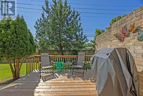 Private Outdoor Living Space - 141 - 1500 Richmond Street, London, ON - Outdoor With Deck Patio Veranda With Exterior