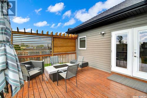 227 Padget Crescent, Saskatoon, SK - Outdoor With Deck Patio Veranda With Exterior