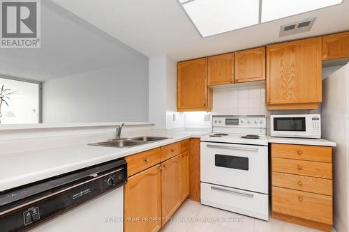 301 - 22 Clarissa Drive, Richmond Hill, ON - Indoor Photo Showing Kitchen With Double Sink