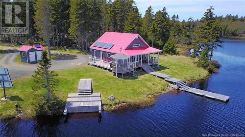 -- Crabbe Road - Middle Dam, Grand Manan, NB - Outdoor With Body Of Water With Deck Patio Veranda