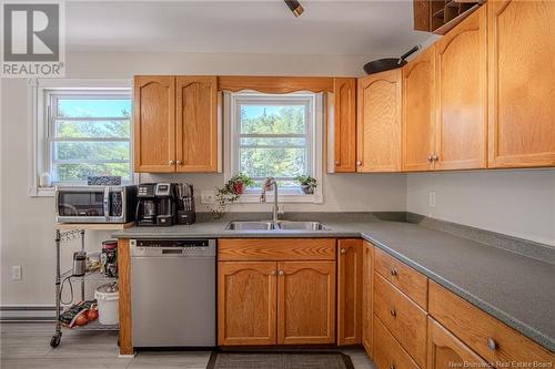 38 Meadow Drive, Darlings Island, NB - Indoor Photo Showing Kitchen With Double Sink