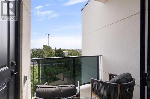 755 Grand Marais Unit# 204, Windsor, ON - Outdoor With Balcony With Exterior