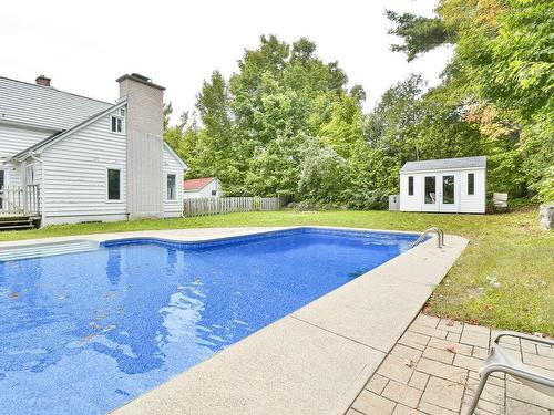 Piscine - 11 Rue St-Paul O., Sainte-Agathe-Des-Monts, QC - Outdoor With In Ground Pool With Backyard