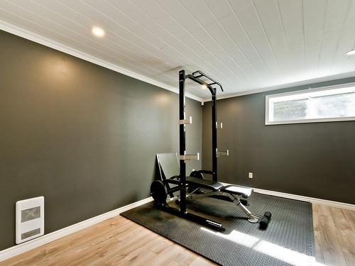 Chambre Ã Â coucher - 1014 Rue Bresse, Ascot Corner, QC - Indoor Photo Showing Gym Room