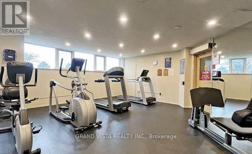 905 - 10 Dean Park Road, Toronto (Rouge), ON - Indoor Photo Showing Gym Room