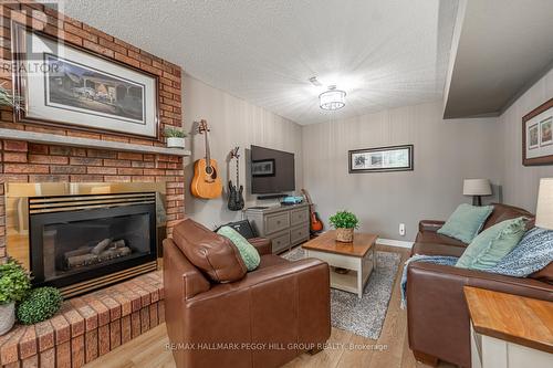 74 Gibbon Drive, Barrie (Letitia Heights), ON - Indoor Photo Showing Living Room With Fireplace