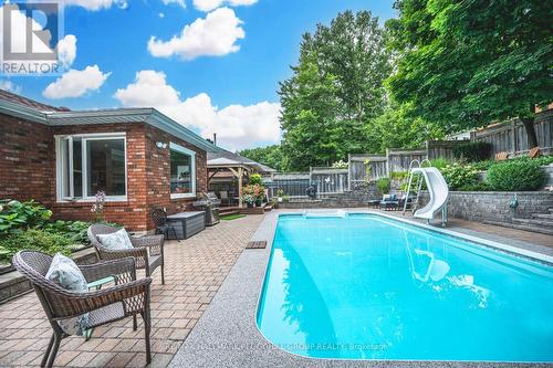 74 Gibbon Drive, Barrie (Letitia Heights), ON - Outdoor With In Ground Pool With Deck Patio Veranda