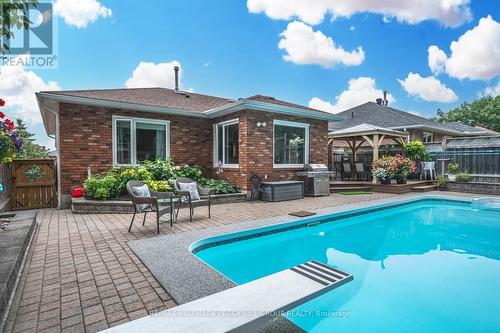 74 Gibbon Drive, Barrie (Letitia Heights), ON - Outdoor With In Ground Pool With Deck Patio Veranda