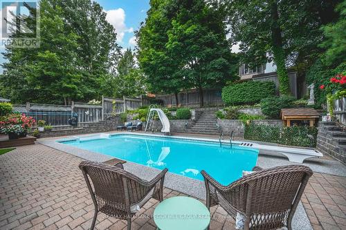 74 Gibbon Drive, Barrie (Letitia Heights), ON - Outdoor With In Ground Pool With Deck Patio Veranda With Backyard