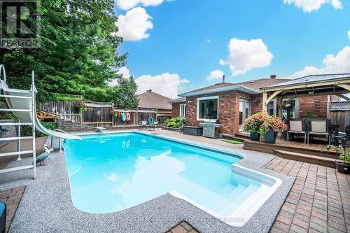 74 Gibbon Drive, Barrie (Letitia Heights), ON - Outdoor With In Ground Pool With Deck Patio Veranda